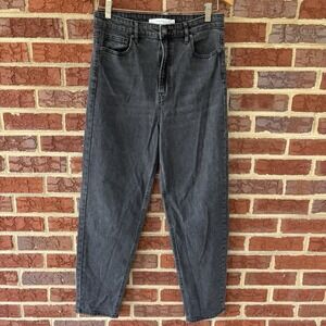 Hidden High Rise Mom Jeans Black Women's Size 30 HD1294MT-BLK‎